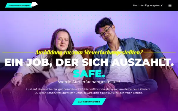 www.zahltsichausbildung.de