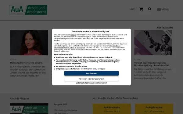 www.arbeit-und-arbeitsrecht.de