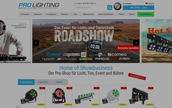 www.prolighting.de