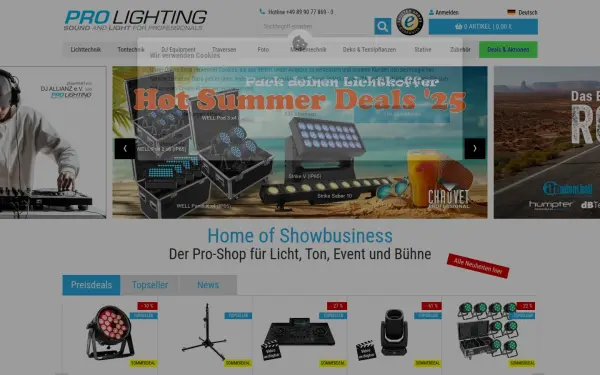 www.prolighting.de