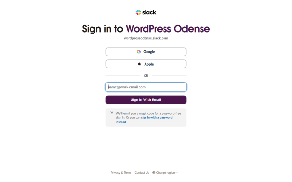 wordpressodense.slack.com
