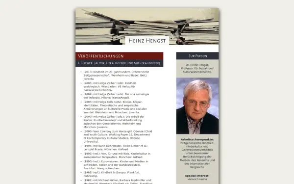 heinzhengst.de