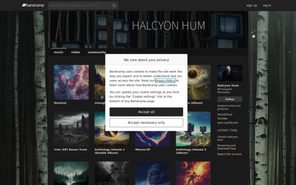 halcyonhum.bandcamp.com