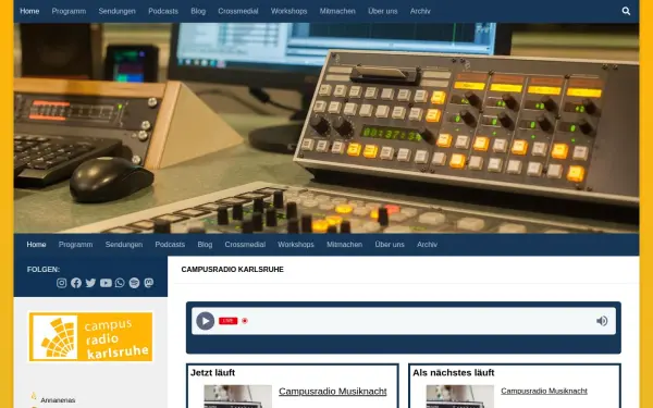 www.campusradio-karlsruhe.de