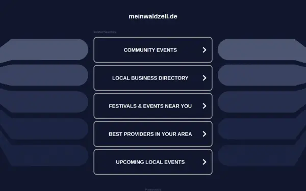 meinwaldzell.de