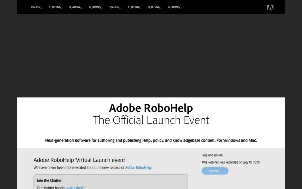 adobe-robohelp-launch-2020.meetus.adobeevents.com