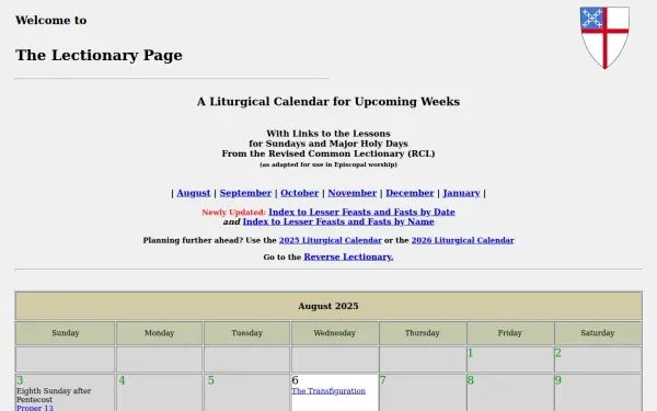 lectionarypage.net