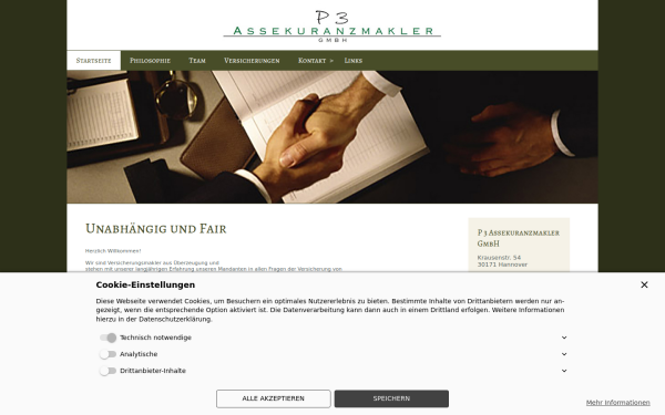 p3assekuranz.de