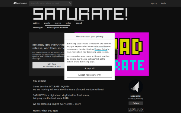 saturaterecords.bandcamp.com