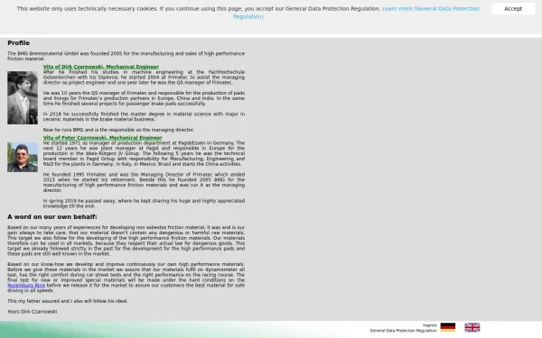 bmg-bremsmaterial.de