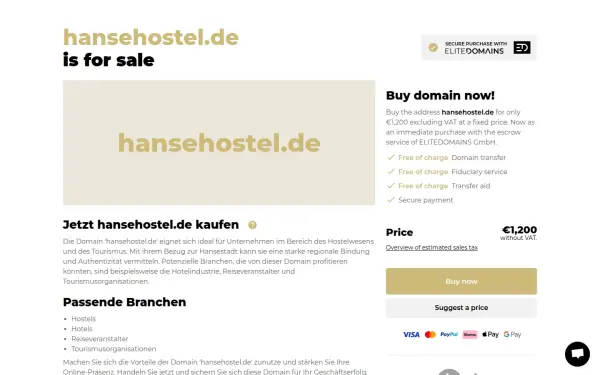 hansehostel.de