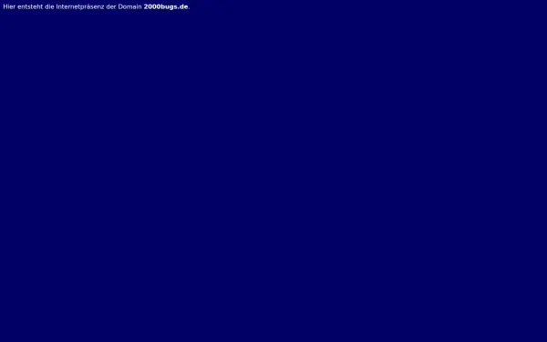 2000bugs.de