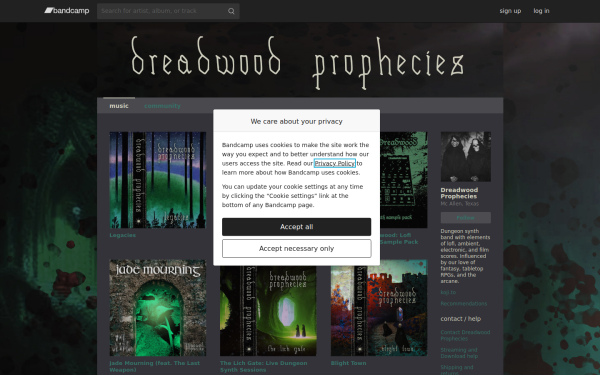 dreadwoodprophecies.bandcamp.com