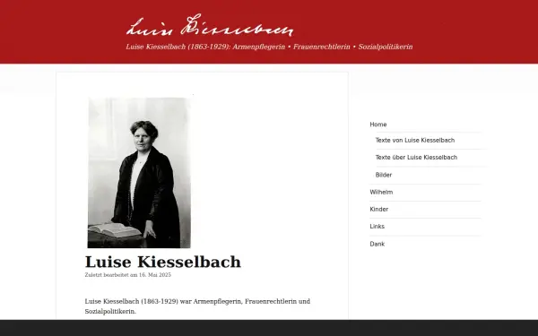 www.luise-kiesselbach.de