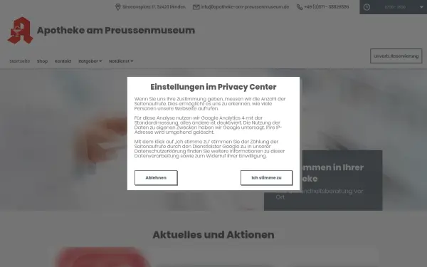 www.apotheke-am-preussenmuseum-minden.de