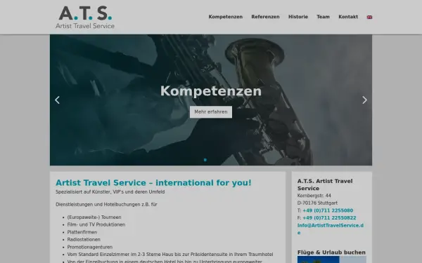 www.artisttravelservice.de