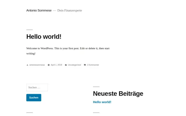 www.antoniosommese.de