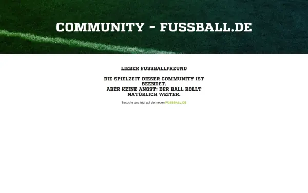 community.fussball.de