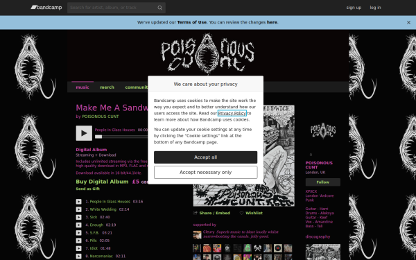 poisonouscunt.bandcamp.com