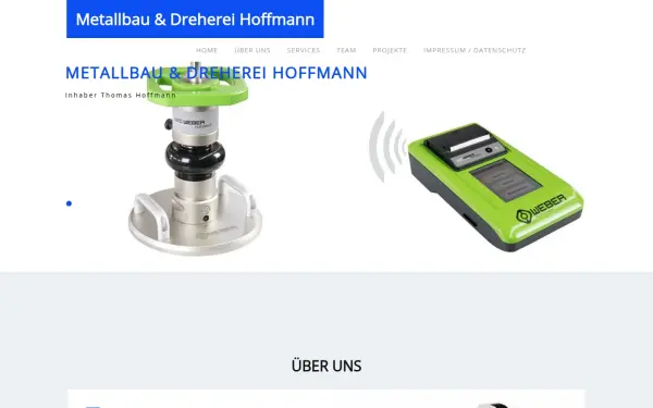 www.metallbau-dreherei-hoffmann.de