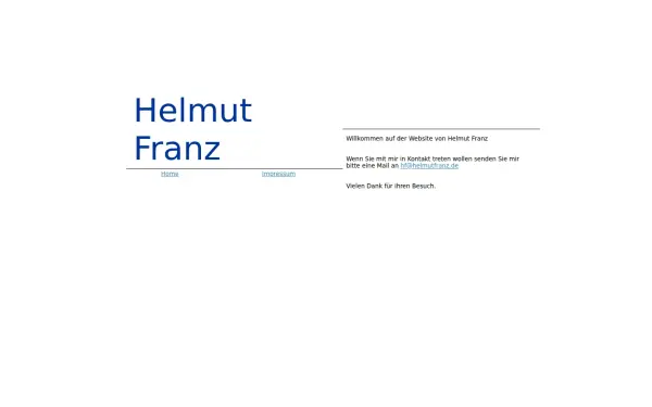 helmutfranz.de