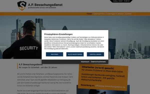 ap-bewachungsdienst.de
