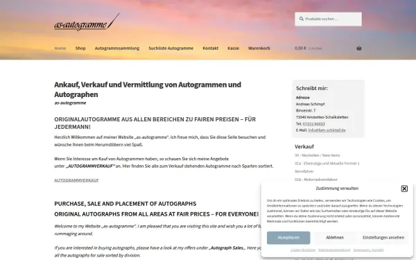 as-autogramme.de