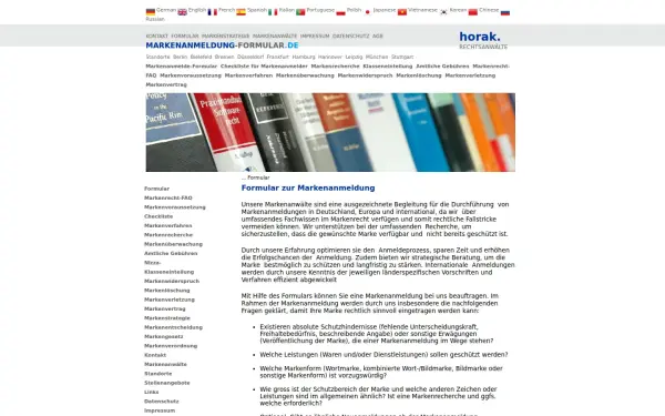 www.markenanmeldung-formular.de