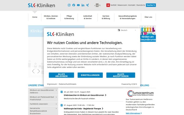 www.slk-kliniken.de