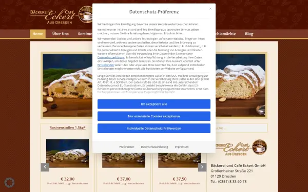 www.baeckerei-cafe-eckert.de