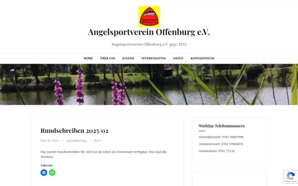 angelsportverein-offenburg.de