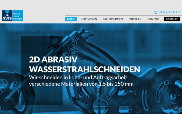 www.sws-wasserstrahlschneiden.de