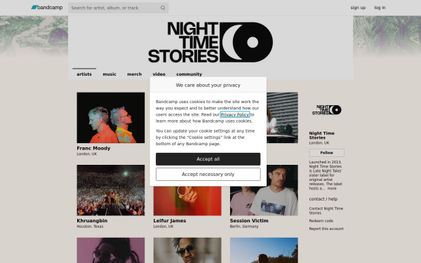 nighttimestories.bandcamp.com
