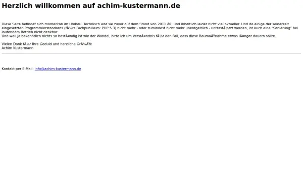 achim-kustermann.de