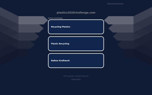 plastics2020challenge.com