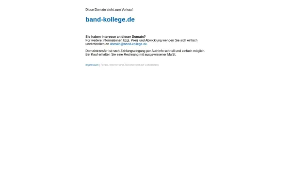 band-kollege.de