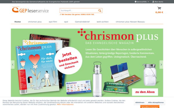 leserservice.evangelisch.de