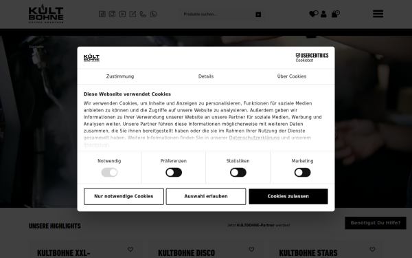 www.kultbohne.de