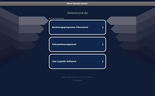 datarecord.de