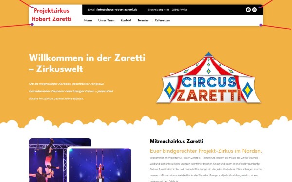 zirkus-zaretti.de