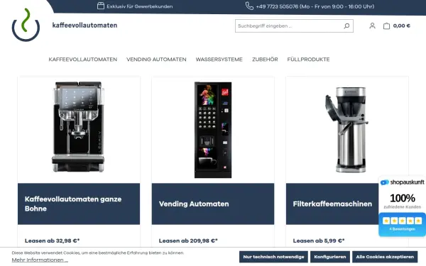 www.kaffeevollautomaten.de