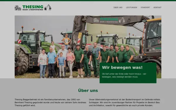 baggerbetrieb-thesing.de
