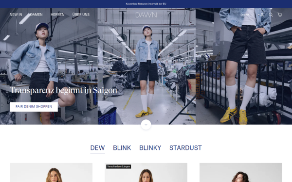 dawndenim.com