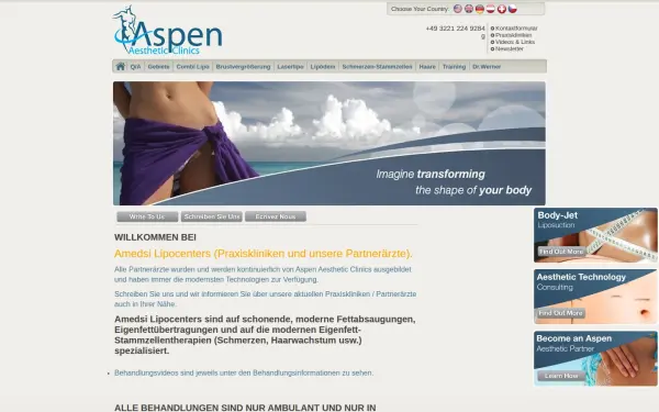 aspenaestheticclinics.de