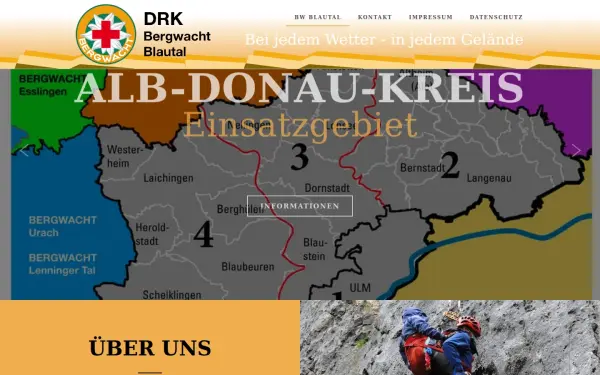 drk-bergwacht-blautal.de