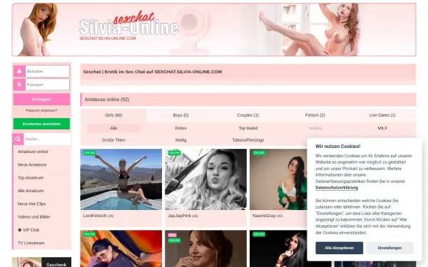 sexchat.silvia-online.com