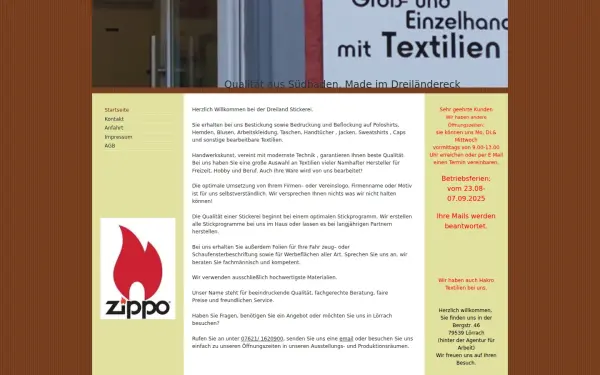 dreilandstickerei.de