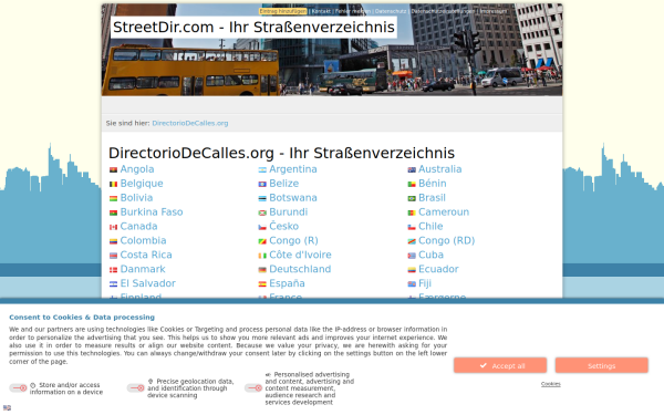 www.directoriodecalles.org