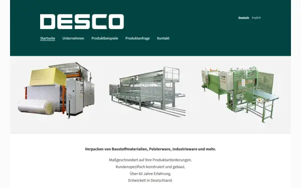 www.desco-maschinen.de