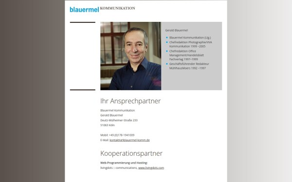 www.blauermel-komm.de